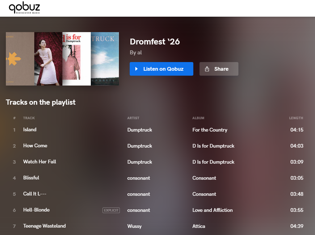 Qobuz Playlist